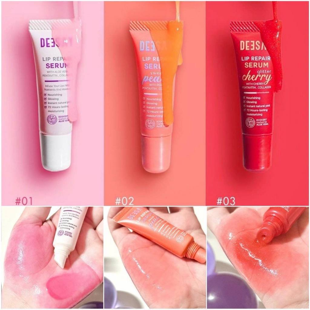 ลิปรีแพร์ ลิปดีเซย์ สีใหม่ล่าสุด ของแท้100% (มีให้เลือก3สี)