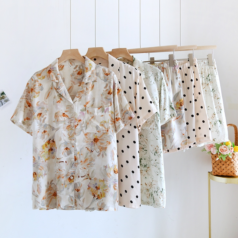 ชุดนอน Mulen (Muslin Pajamas) Organic bamboo รุ่น (A456 A458 A459)