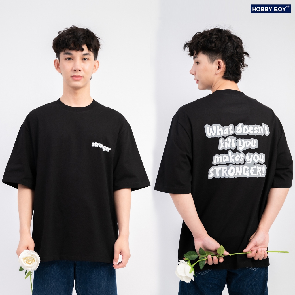 HBB15 - เสื้อยืด HOBBY BOY - STRONGER