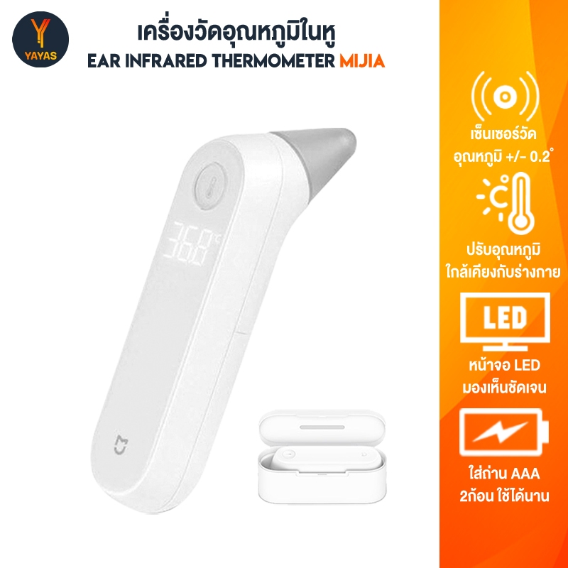 Mijia Ear Infrared Thermometer เครื่องวัดอุณหภูมิ แบบสอดหู