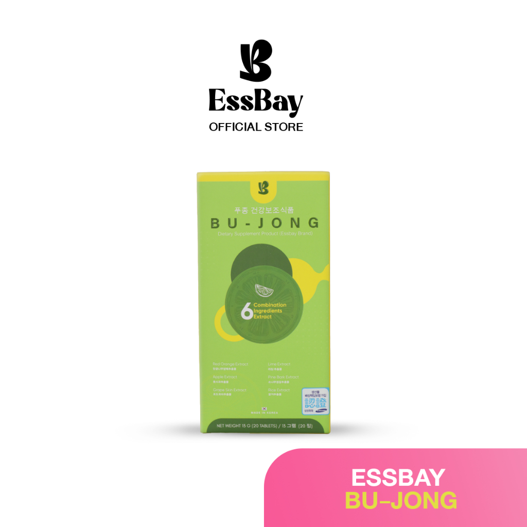 ESSBAY BU-JONG Super Antioxidant นำเข้าจากเกาหลี ผิวแลดูกระจ่างใส ลดเลือนฝ่า กระ จุดด่างดำ ผิวสวยสู้แดด