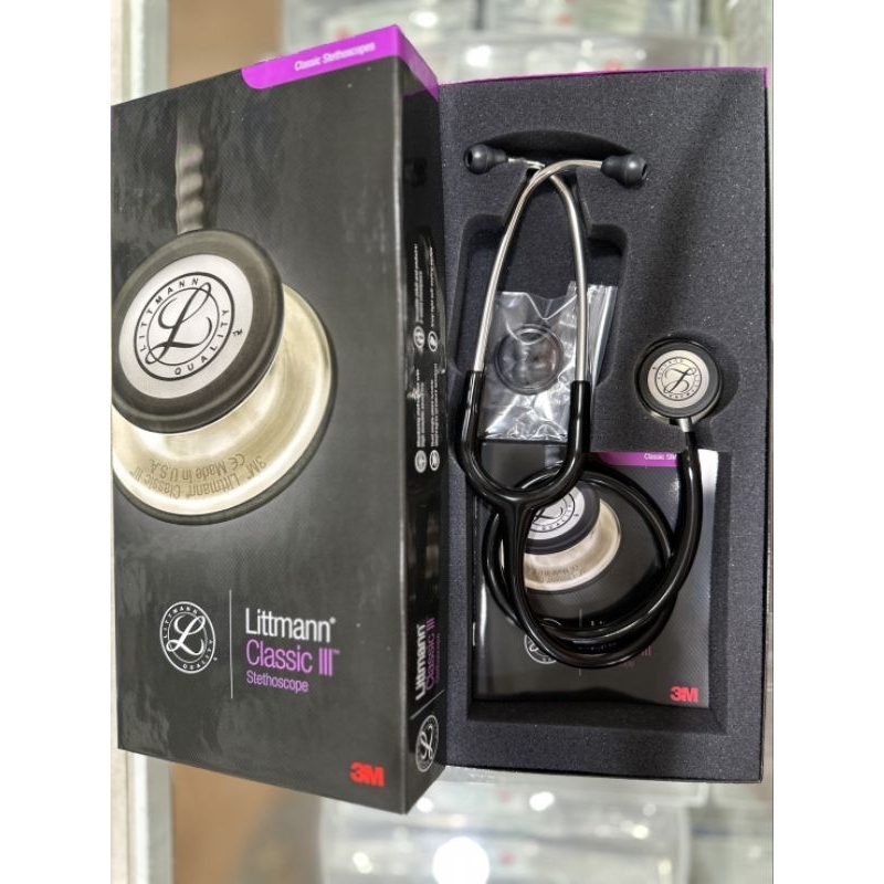 [ของแท้สั่งตรงจากบริษัท] หูฟังทางการแพทย์ Stethoscope 3M Littmann Classic III 27 inch