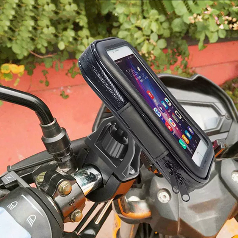 ที่จับโทรศัพท์มือถือ กันน้ำได้ ทัชกรีนได้ ขับขี่สะดวก - รูปที่ 2