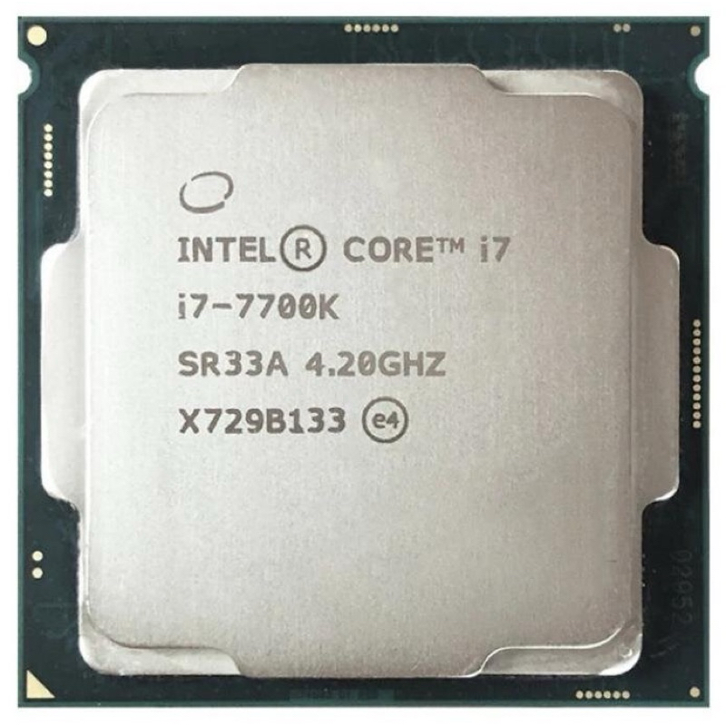 Intel core i7-7700k CPU @ 4.20GHz มือสอง(เจน7ตัวท็อป)