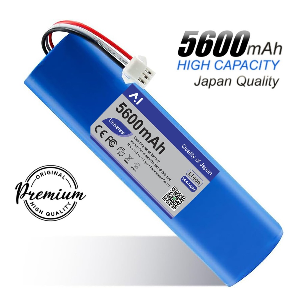 Battery แบตเตอรี่หุ่นยนต์ดูดฝุ่นอัตโนมัติ For MisterRobot รุ่น SelfClean Laser, Autobot Storm3, Roidmi Eve, Lydsto R1