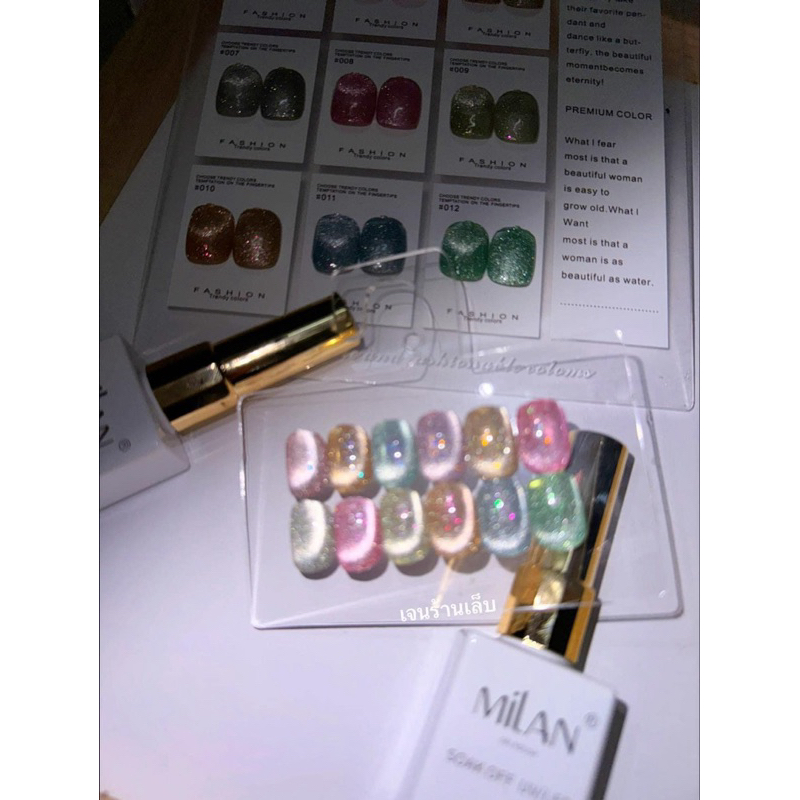 รีวิวจากลูกค้าค่ะ สีลูกแก้ว+แฟลชค่ะ มี12สีฟรีชาร์ทสีค่ะ ราคา499฿ สีแน่นสวยมากเลยค่ะ