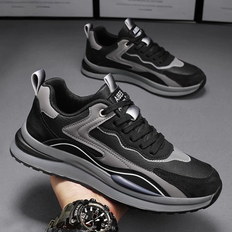 ⚡พร้อมส่ง⚡ รองเท้ากีฬาผู้ชายตาข่ายระบายอากาศรองเท้าลำลองขนาด39-44