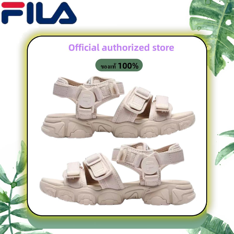FILA Fluid รองเท้าแตะกีฬา Sandal (ของแท้ 100 %) Leisure sports beach sandals Apricot