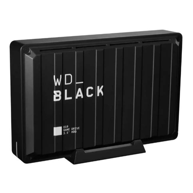 8 TB EXTERNAL HDD (ฮาร์ดดิสก์ภายนอก) WD BLACK D10 GAME DRIVE (WDBA3P0080HBK)