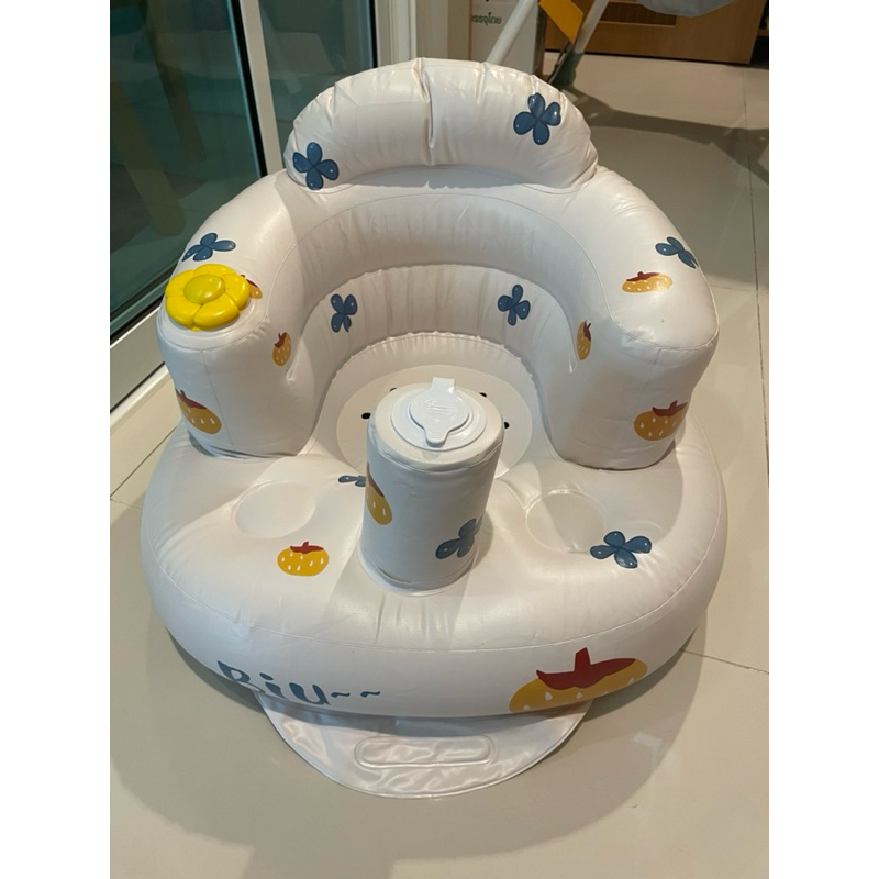 ส่งต่อPippi โซฟาเป่าลมเด็ก ป้องกันการพลิกคว่ำ ปรับการนั่ง ระบายอากาศได้ น้ำหนักเบา ที่นั่งเด็ก