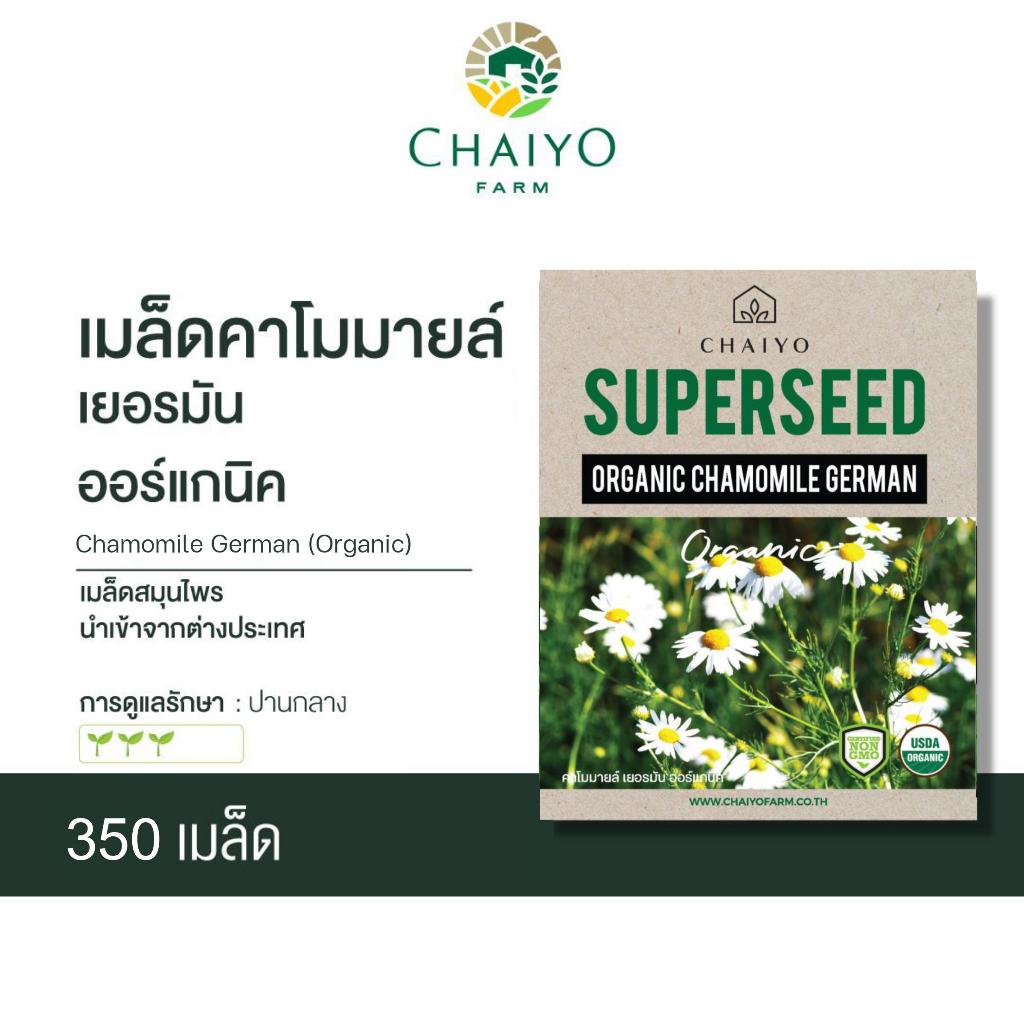เมล็ด German Chamomile (Organic) คาโมมายล์ เยอรมัน ออร์แกนิค