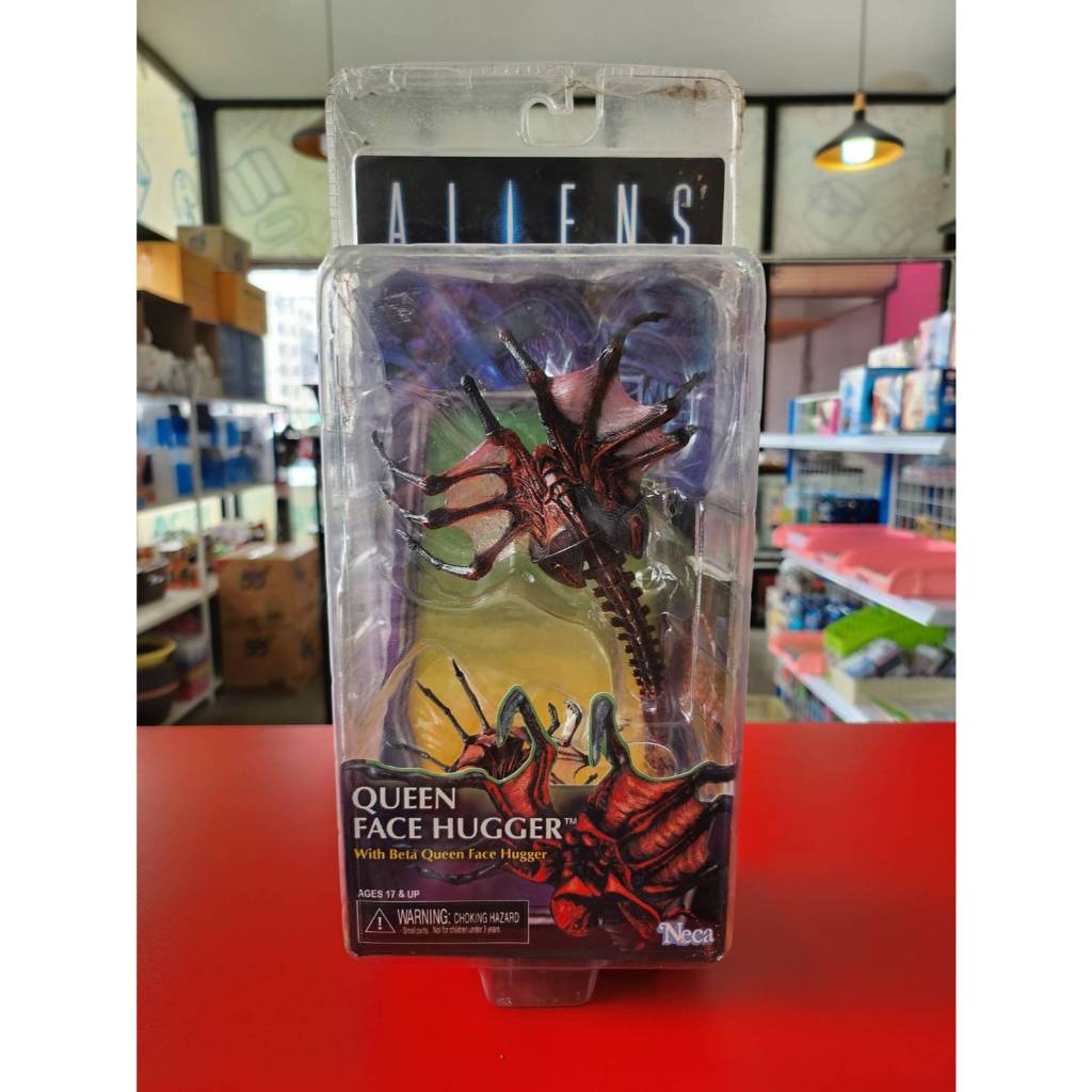 Aliens Queen Face Hugger w Beta 7" Action Figure AUTHENTIC #NECA