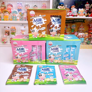 ลูกอมนมอัดเม็ด มิลค์ แคนดี้ อย.ไทย มี 3 รส (1 เเพค 30 ชิ้น)