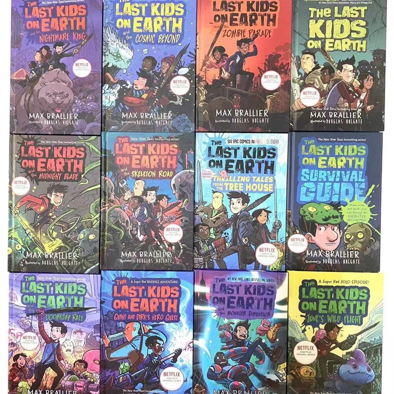 หนังสือชุด The last kids on Earth พร้อมส่งค่ะ วรรณกรรมเด็ก เยาวชน novel bedt selling