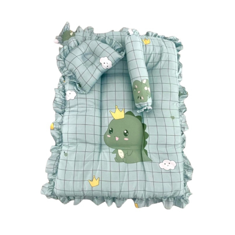 💥Sale ‼️(#ที่นอนเด็กแรกเกิด แบบบุ๋ม) 📣ที่นอน 1 ชุด ประกอบด้วย 3 ชิ้นตามภาพ มีบริการเก็บปลายทาง