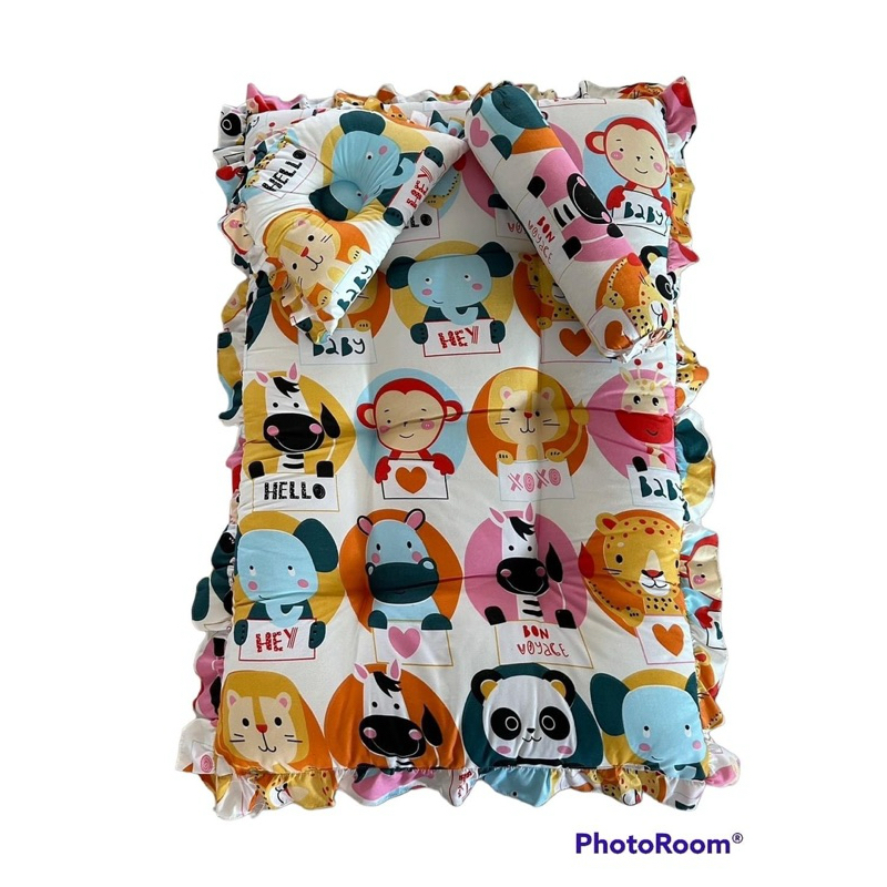 💥Sale ‼️(#ที่นอนเด็กแรกเกิด แบบบุ๋ม) 📣ที่นอน 1 ชุด ประกอบด้วย 3 ชิ้นตามภาพ มีบริการเก็บปลายทาง - รูปที่ 3