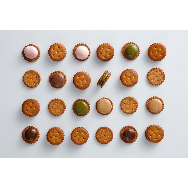 ขนมแครกเกอร์นูกัตเจ้าดังอีกตัวที่หมู่บ้านโบราณJiufen ร้าน Jia Vin Bakery