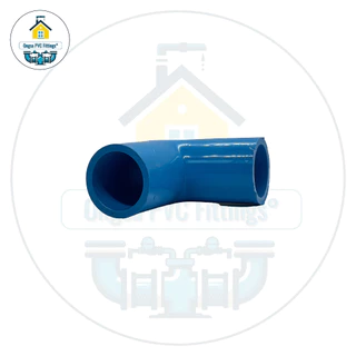 PVC(100 ตัว)ข้องอ 90 องศา ขนาด 1/2 นิ้ว หรือ 4 หุน ใช้สวมท่อ PVC ฟ้า มาตรฐานทั่วไป พร้อมส่ง