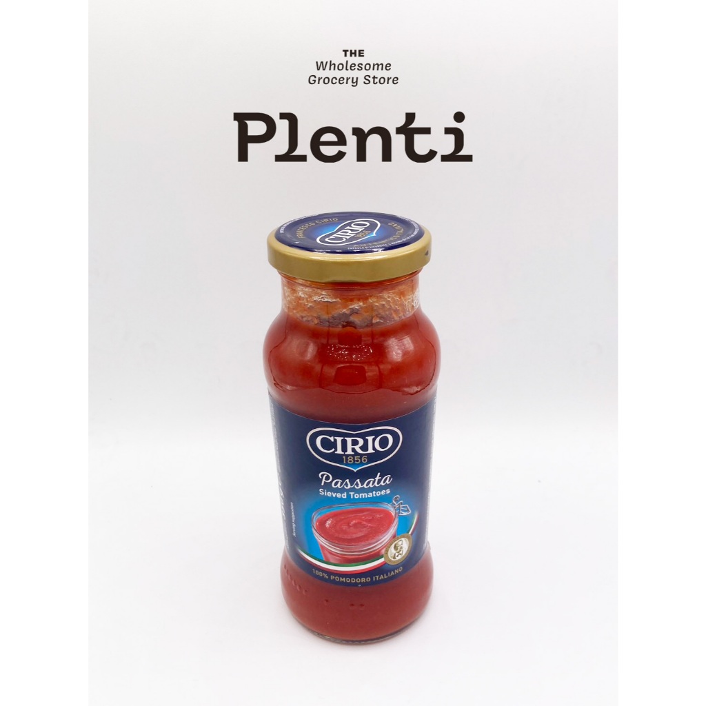 CIRIO - PASSATA (SIEVED TOMATO) 350G  / ซอสมะเขือเทศละเอียด 350 กรัม