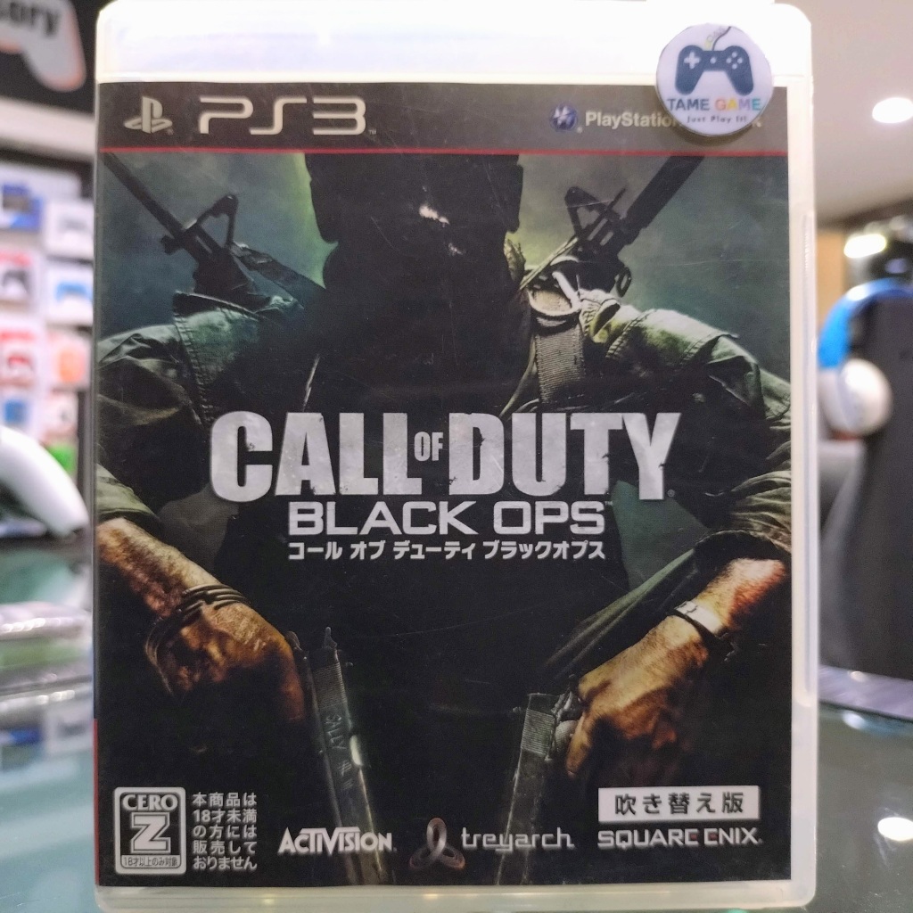 (ภาษาญี่ปุ่น) มือ2 PS3 Call of Duty Black Ops เกมPS3 แผ่นPS3 มือสอง (Call of Duty Black Ops 1)
