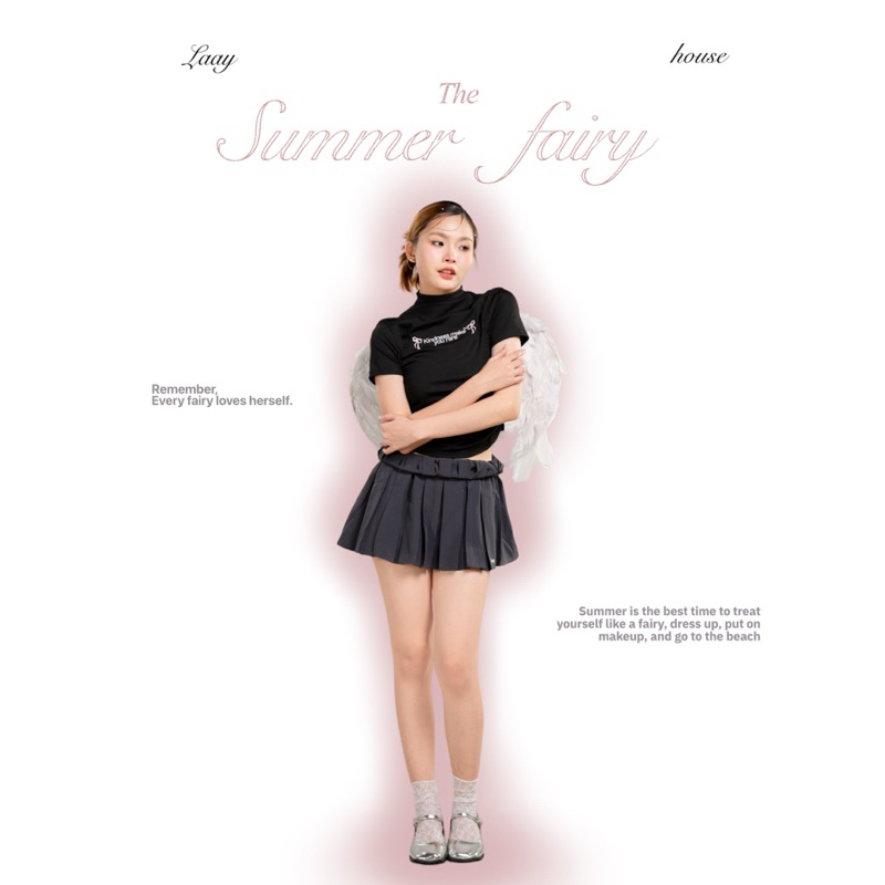 KINDNESS CROPTOP ( BLACK )