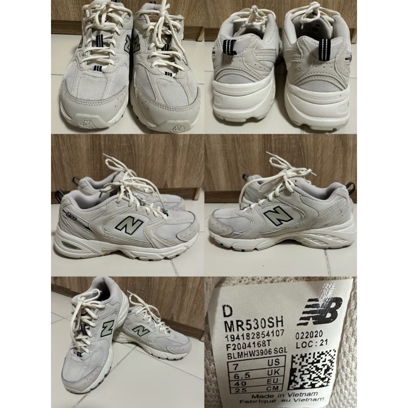 รองเท้าNB New Balanec530 Ivoryแบรนด์แท้มือสอง