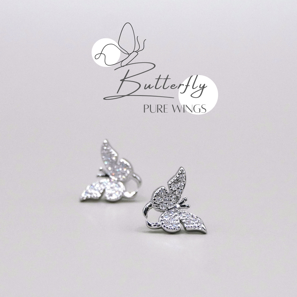 nnjew ต่างหู s925 earrings รุ่น Pure Wings earrings