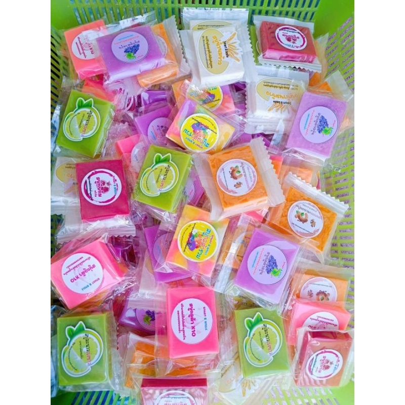 สบู่ ผิวหน้า ผิวตัว 17สูตร ก้อนละ 45กรัม คละได้ [ขั้นต่ำ5ก้อน]
