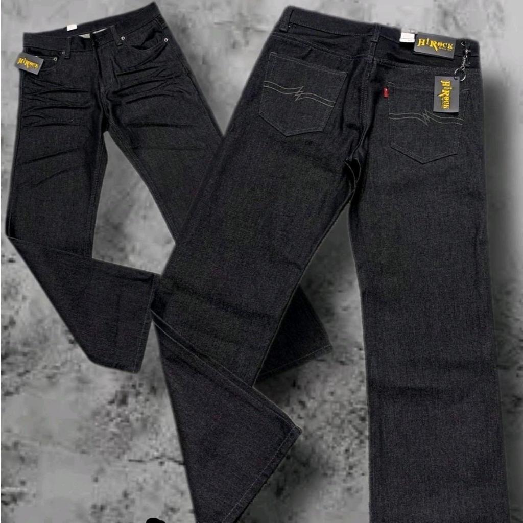 กางเกงยีนส์ปั้นเฟด รุ่น HIROCK กระบอก9นิ้ว ผ้า14oz