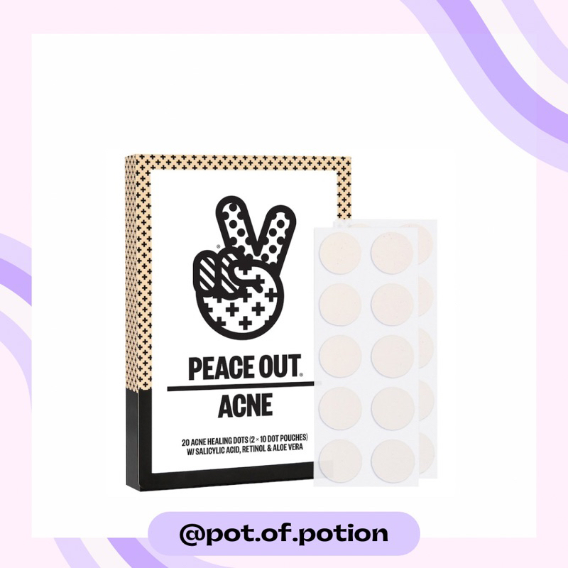 พร้อมส่ง Peace Out - Salicylic Acid Acne Healing Dots