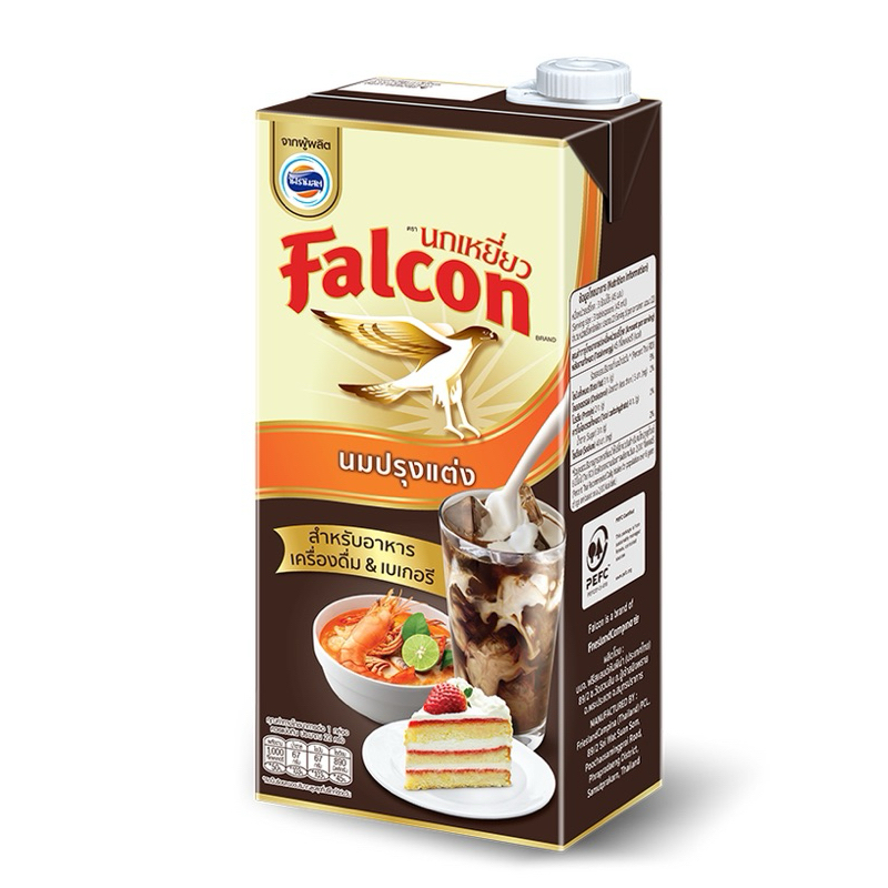 นกเหยี่ยว (Falcon) นมข้นจืด 1 ลิตร