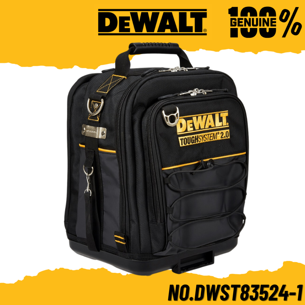 DEWALT กระเป๋าเครื่องมือช่าง เป้แบบสะพาย TOUGH SYSTEM 2.0 No.DWST83524-1