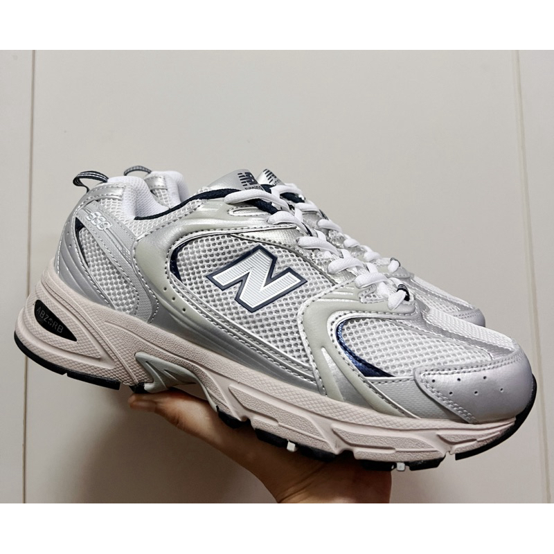 New Balance 530สีเทา ⏩️Size 40 ยาว25cm.⏪️ รองเท้าแบรนด์แท้มือสอง💯 NB530