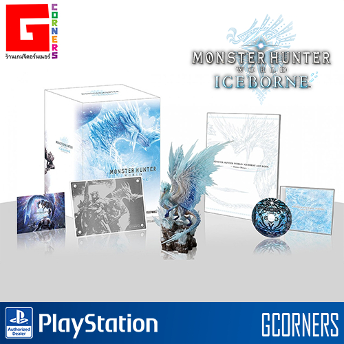 PS4 : เกม Monster Hunter World - Iceborne Collector's Package ( Zone 3 / PS4 )