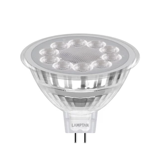 LAMPTAN หลอดไฟ LED MR16 GLAZE BODY GLASS 7W 220V ไม่ต้องใช้ Driver บอดี้แก้ว สะท้อนแสงประกาย