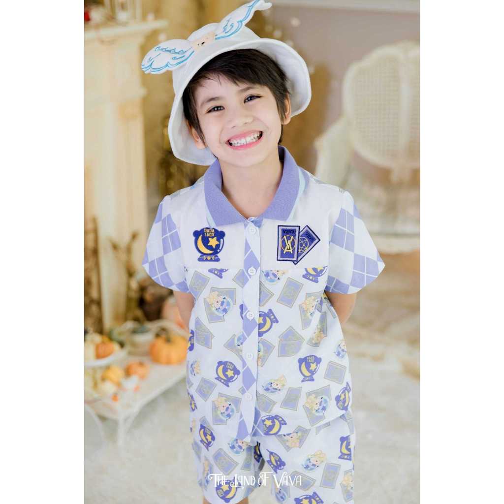 Thelandofvava Look 2 VNYI1069 ชุดเซ็ตเด็กชาย Muteru ลิขสิทธิ์แท้จาก vava