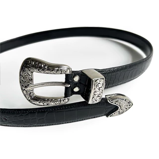 เข็มขัดVely.Hurt Silver Belt