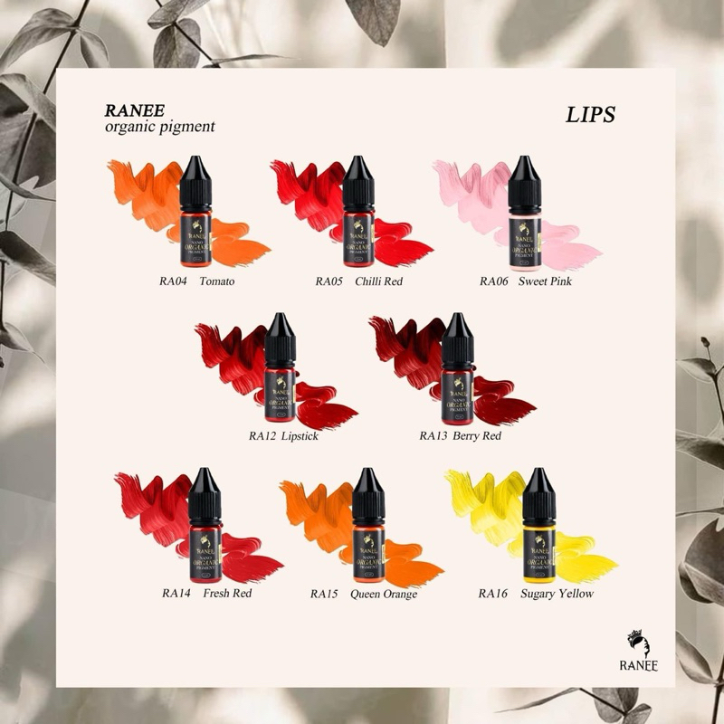 สีราณีสีสวยติดดี Ranee pigment ราณี