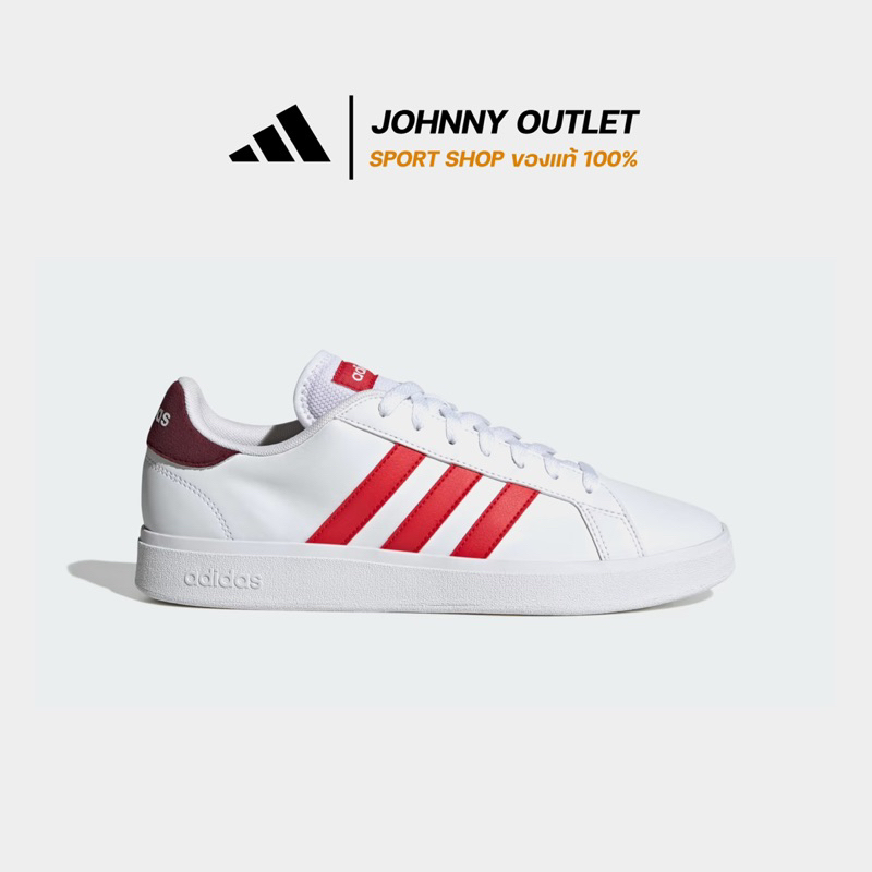 Adidas รองเท้าผ้าใบผู้ชาย Grand Court Base 2.0
