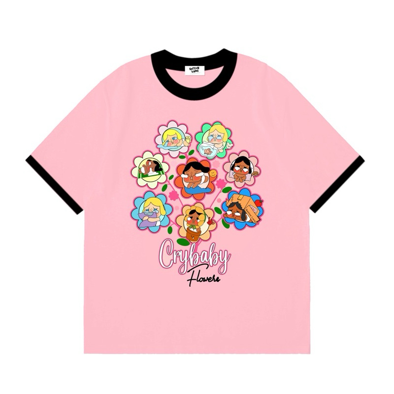 เสื้อยืดOversize(QottonLand)เบบี้ฟาวเวอร์