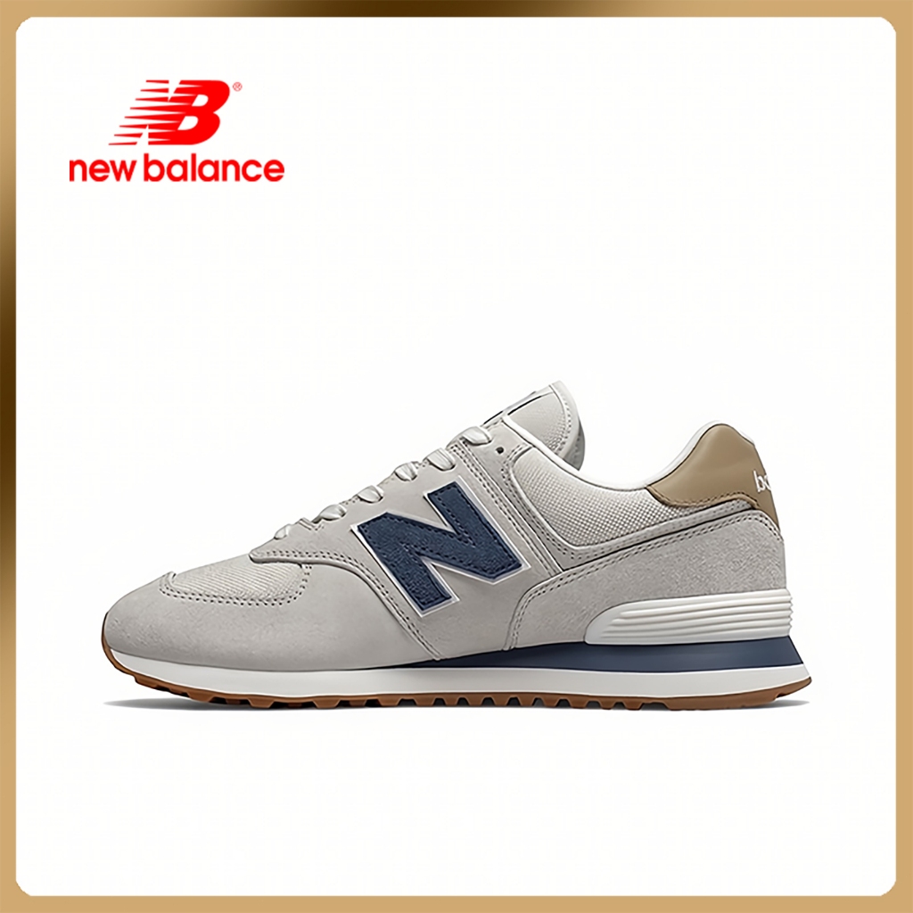NEW BALANCE รองเท้าผู้หญิง NB574 Series Retro Men's Summer Neutral Casual กีฬารองเท้าวิ่ง ML574