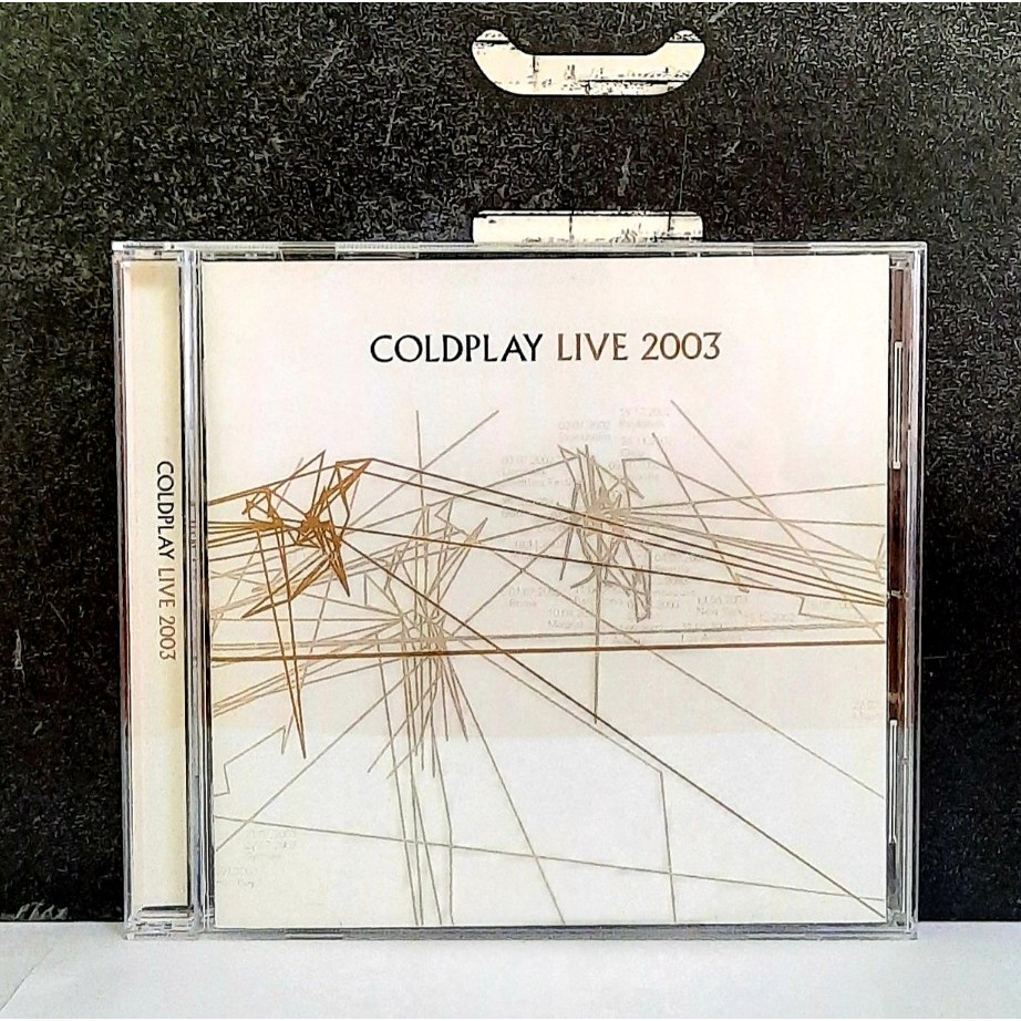 CD ซีดีเพลง Coldplay / Live 2003                                   -s03