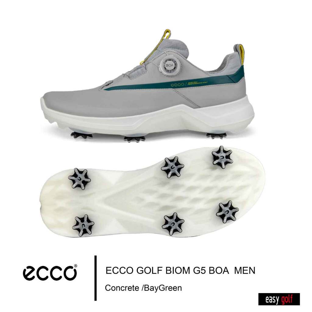 ECCO  BIOM G5  BOA  MEN ECCO GOLF GOLF SHOES รองเท้ากอล์ฟผู้ชาย รองเท้ากีฬาชาย SS24 ราคา ถูกที่สุด ดีลบีเคเค แกลเลอรีภาพที่ 5