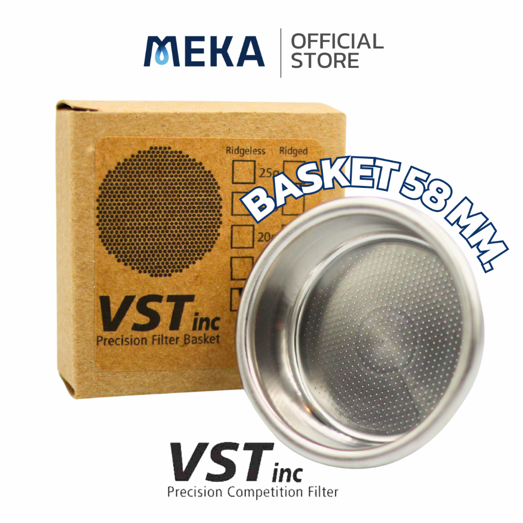 VST Precision Filter Basket จาก USA ขนาด 7 / 15 / 18 / 20 / 22 / 25g ตะแกรงหรือตะกร้าสำหรับใส่ผงกาแฟ