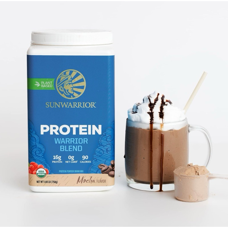 (750 G) โปรตีนพืชเพื่อสุขภาพ รสมอลค่า Vegan Protein Powder with BCAA | Organic Hemp Seed Protein Glu