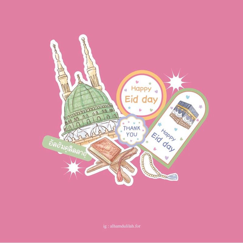 sticker  -  สติกเกอร์ Size 10x14 cm