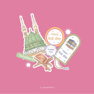 sticker  -  สติกเกอร์ Size 10x14 cm