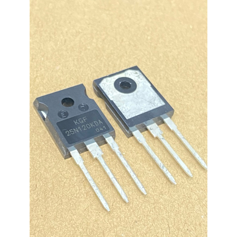 IGBT 25A 1200V (แพ็ค1ชิ้น) IGBT 1200V/50A KGF25N120KDA KECของแท้ใหม่100% 25N120 IGBTตู้เชื่อม และงาน