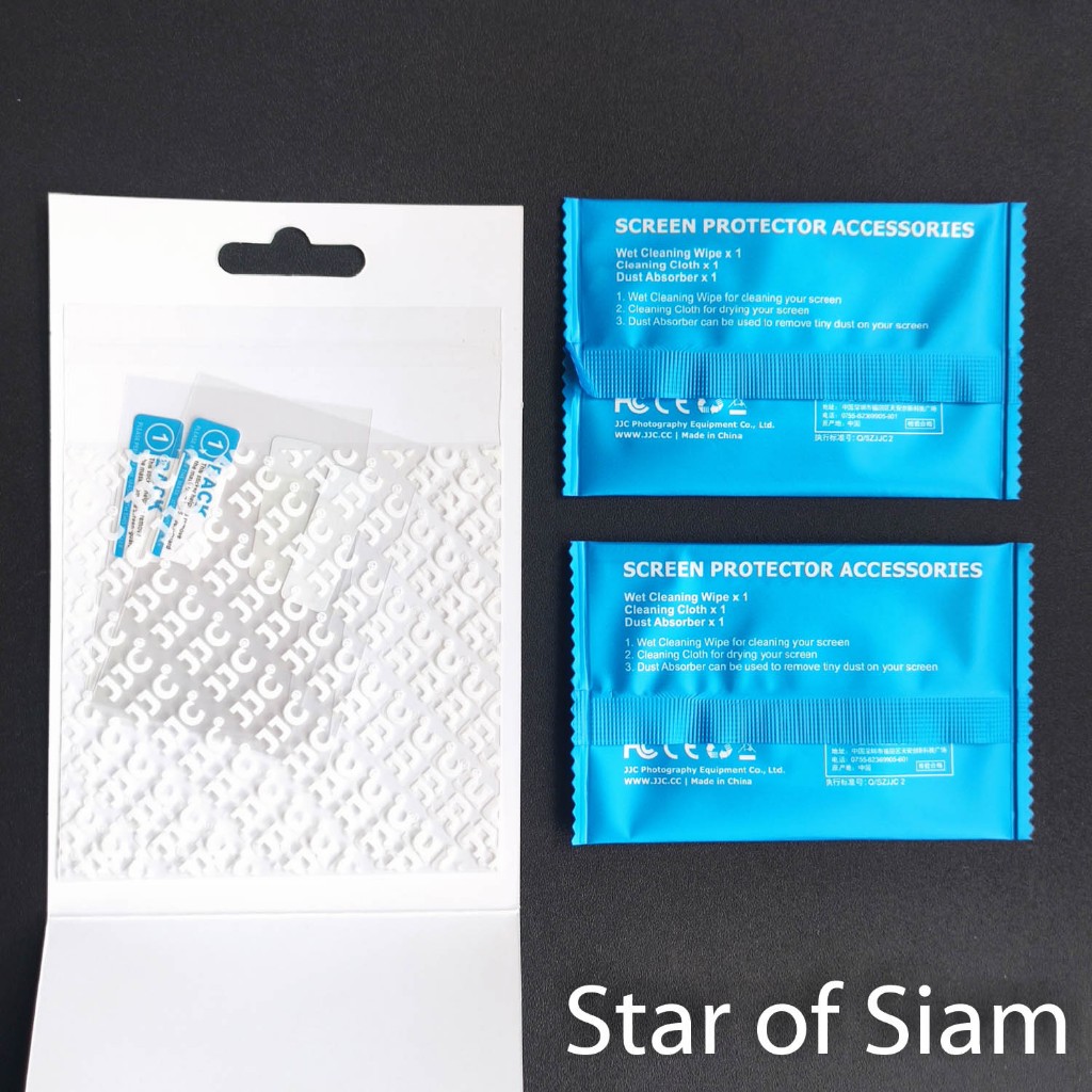 [2แผ่น] JJC ฟิลม์กันรอย หน้าจอ Fuji Instax Mini Liplay screen protector film