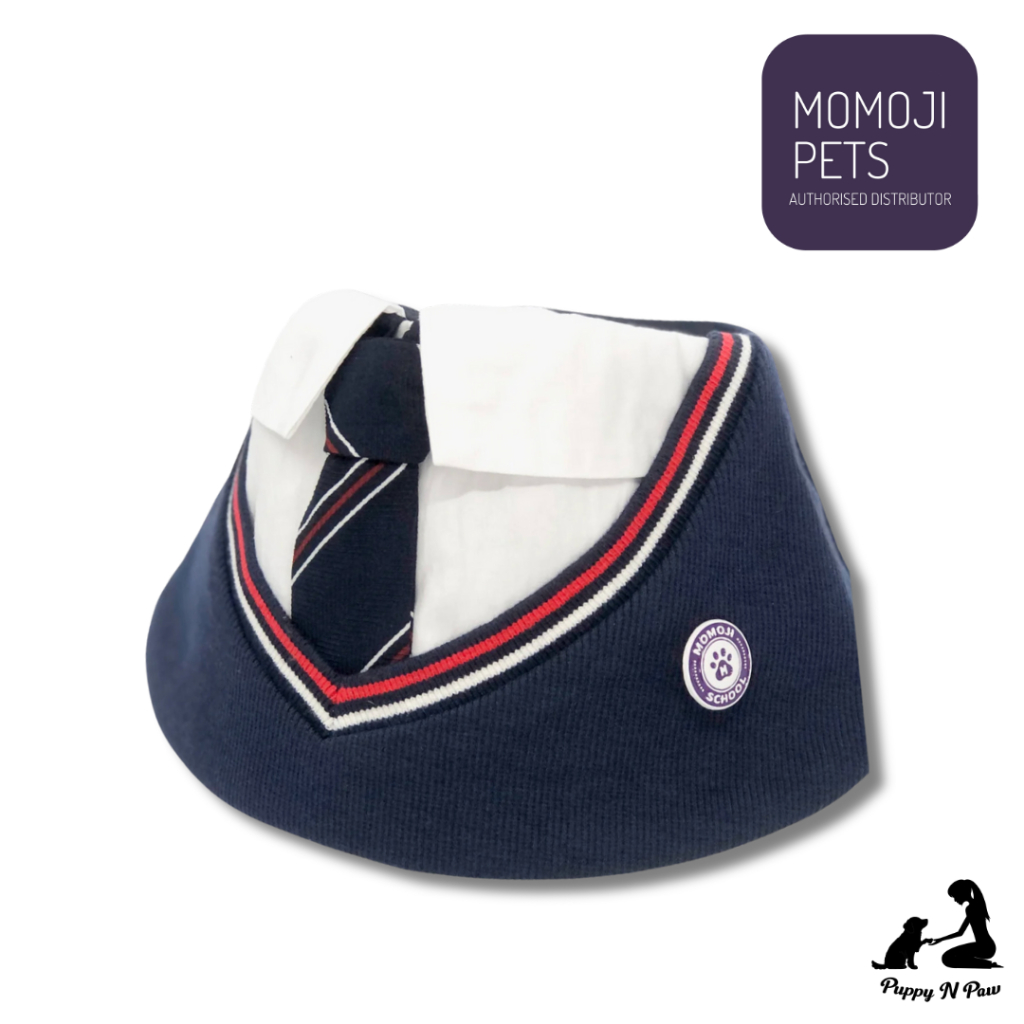 Momoji Stephen Peacock Blue Pet Bib ชุดสุนัข ชุดแมว